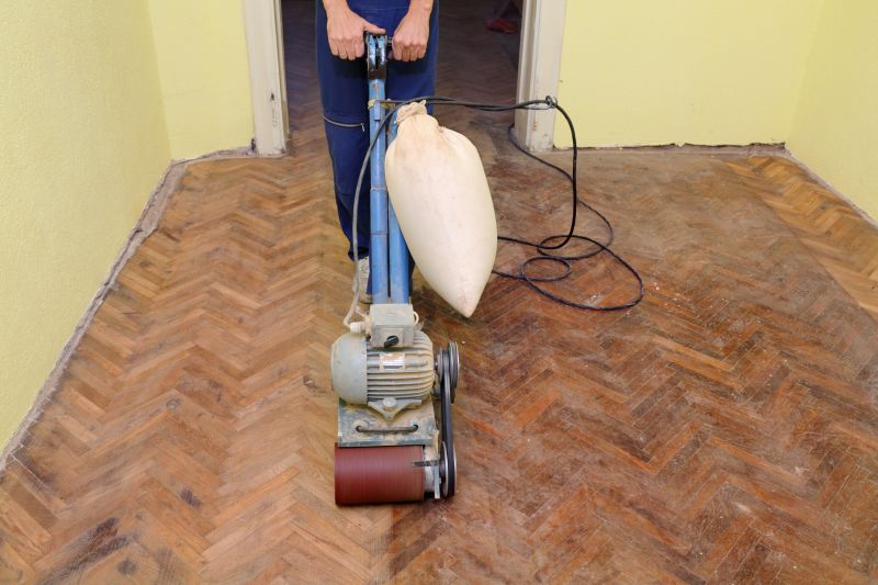 Sanding Equipment in Action